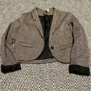 Polka Dot Blazer